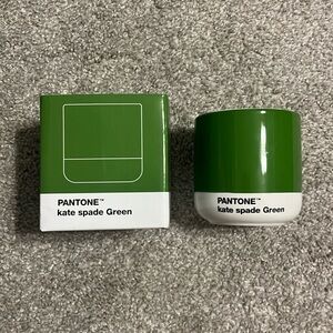 Pantene cup in Kate Spade green color